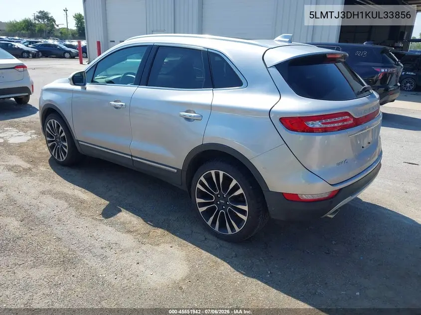 2019 Lincoln Mkc Reserve VIN: 5LMTJ3DH1KUL33856 Lot: 45551942