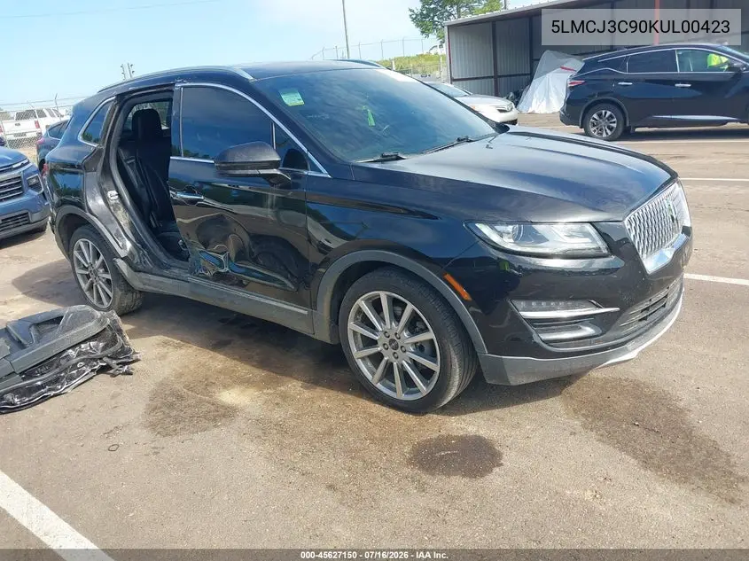 2019 Lincoln Mkc Reserve VIN: 5LMCJ3C90KUL00423 Lot: 45627150