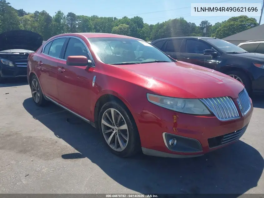 2009 Lincoln Mks VIN: 1LNHM94R49G621696 Lot: 44870782