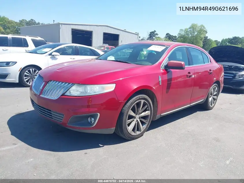 2009 Lincoln Mks VIN: 1LNHM94R49G621696 Lot: 44870782