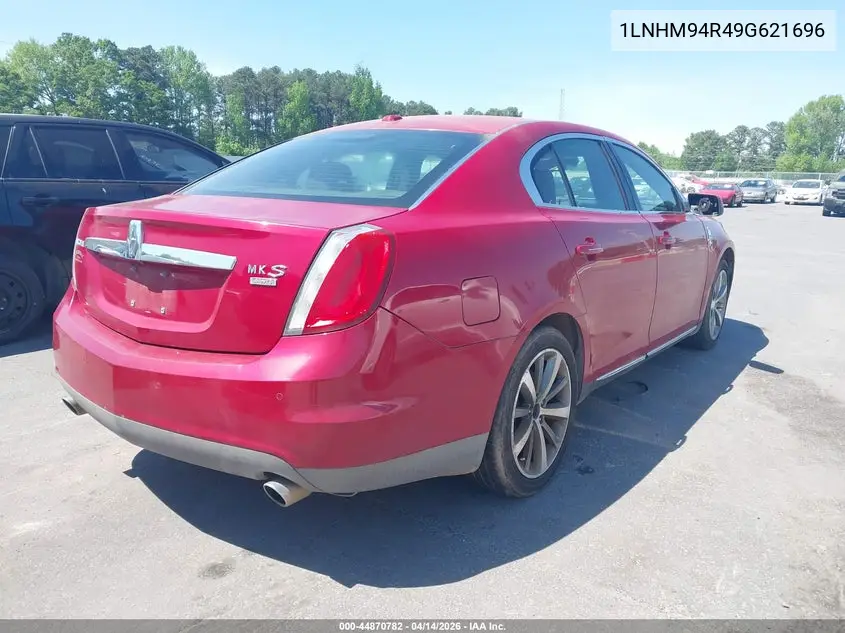2009 Lincoln Mks VIN: 1LNHM94R49G621696 Lot: 44870782