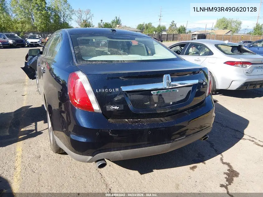 2009 Lincoln Mks VIN: 1LNHM93R49G620128 Lot: 44943443