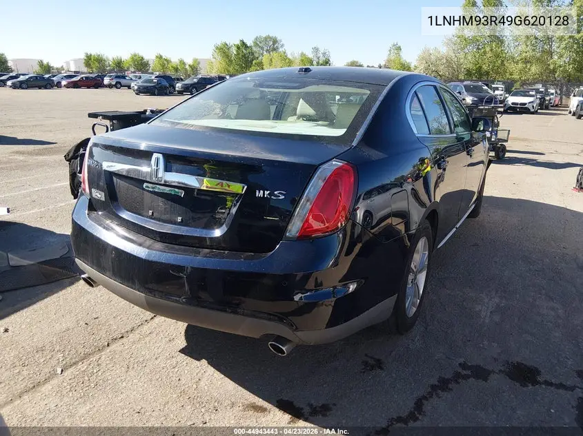 2009 Lincoln Mks VIN: 1LNHM93R49G620128 Lot: 44943443