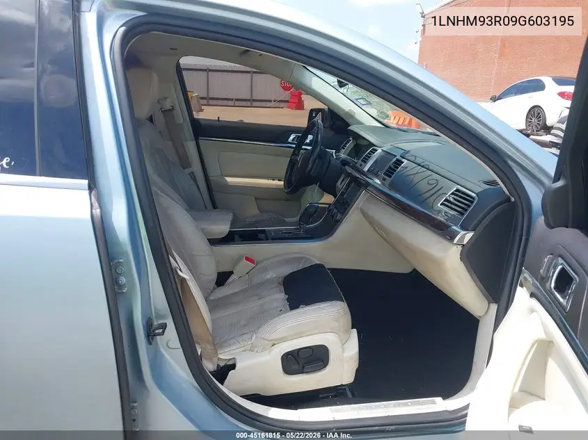 2009 Lincoln Mks VIN: 1LNHM93R09G603195 Lot: 45161815