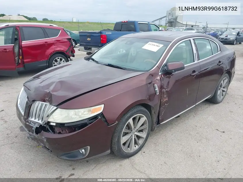 2009 Lincoln Mks VIN: 1LNHM93R99G618732 Lot: 45208380