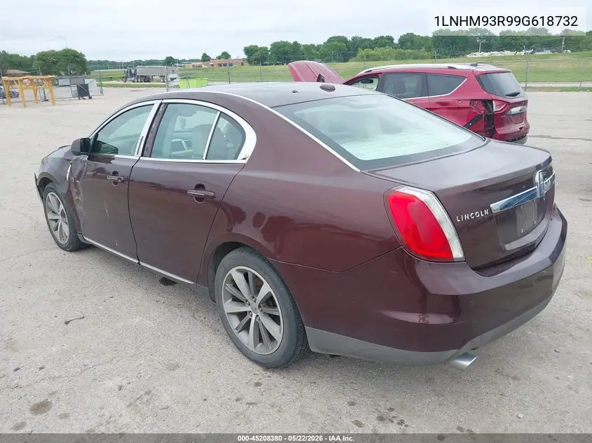 2009 Lincoln Mks VIN: 1LNHM93R99G618732 Lot: 45208380