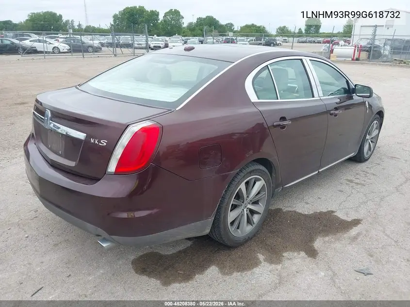 2009 Lincoln Mks VIN: 1LNHM93R99G618732 Lot: 45208380