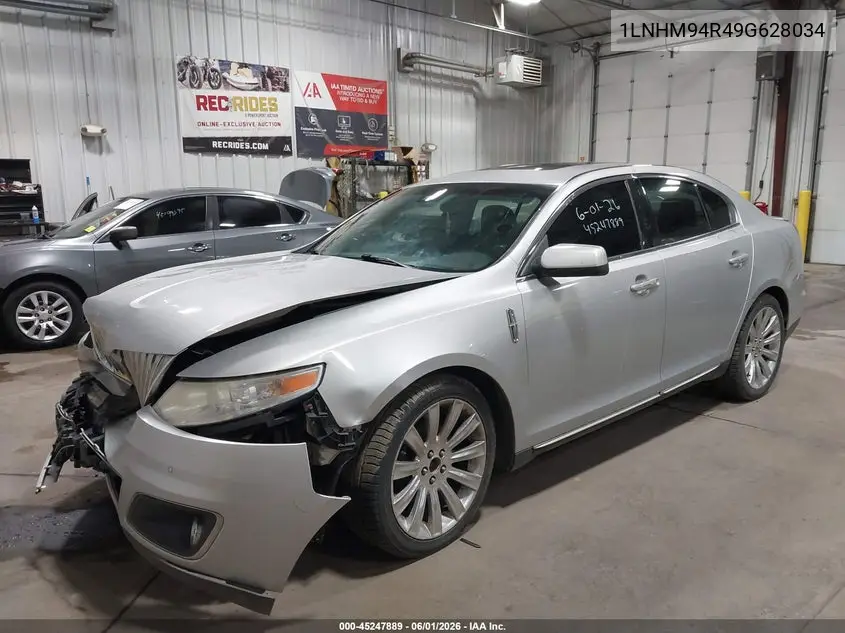 2009 Lincoln Mks VIN: 1LNHM94R49G628034 Lot: 45247889
