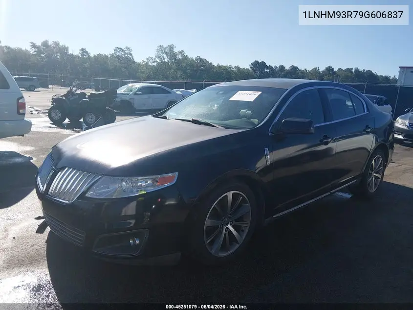 2009 Lincoln Mks VIN: 1LNHM93R79G606837 Lot: 45251079