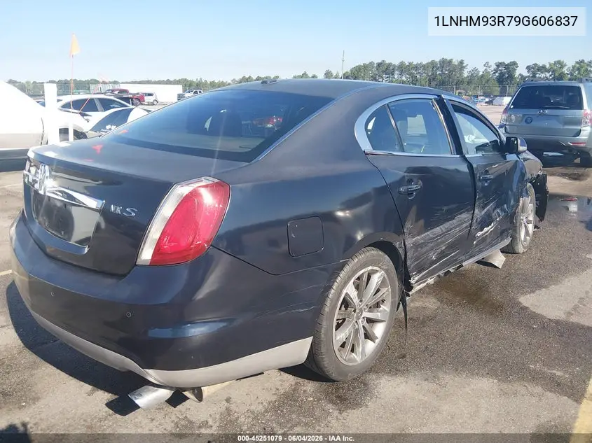 2009 Lincoln Mks VIN: 1LNHM93R79G606837 Lot: 45251079