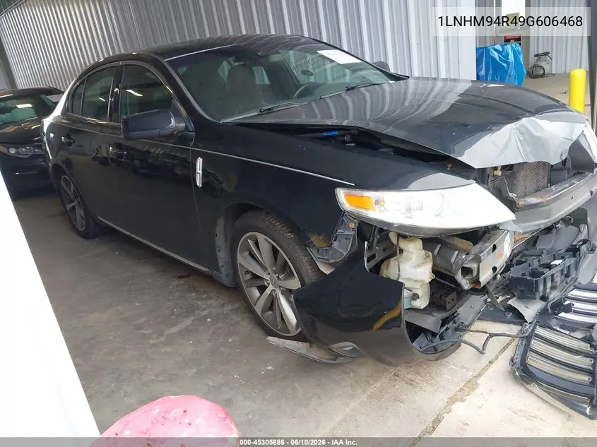 2009 Lincoln Mks VIN: 1LNHM94R49G606468 Lot: 45305686