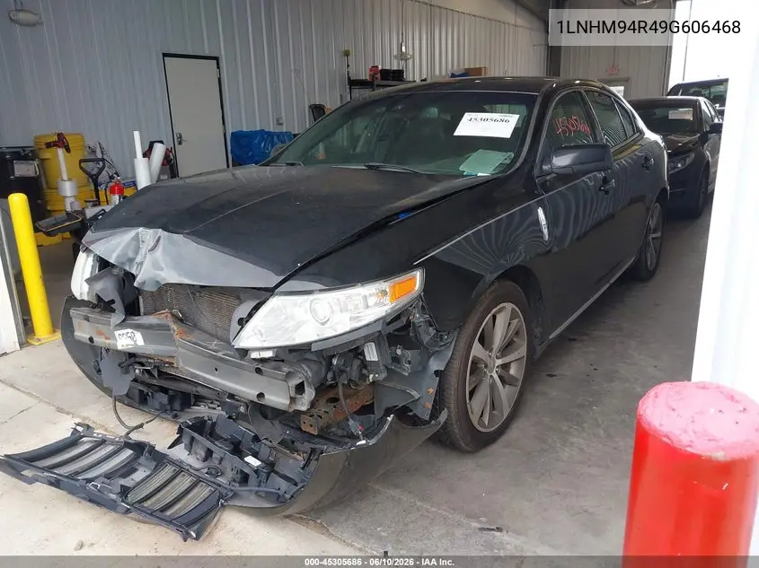 2009 Lincoln Mks VIN: 1LNHM94R49G606468 Lot: 45305686