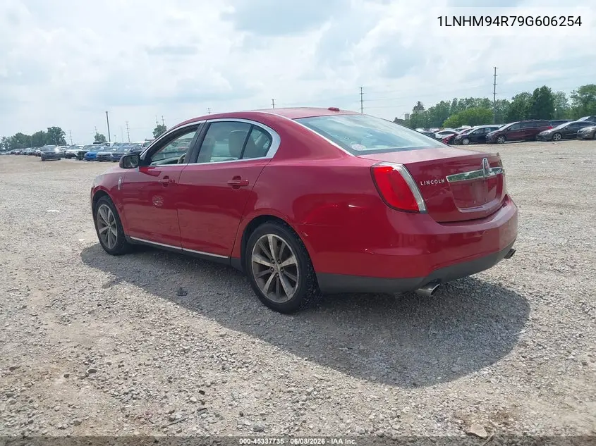 2009 Lincoln Mks VIN: 1LNHM94R79G606254 Lot: 45337735