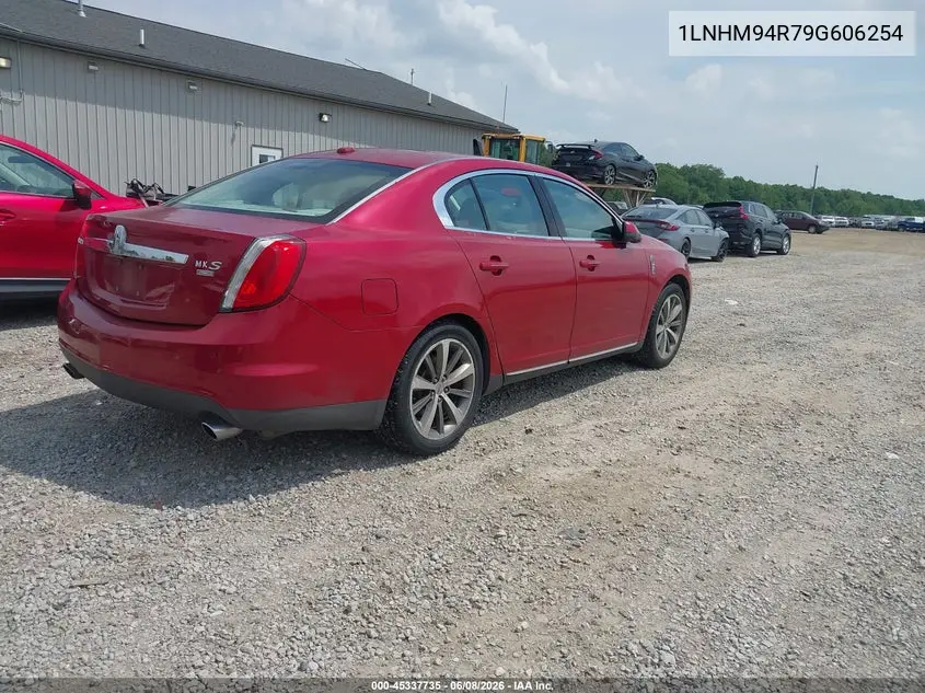 2009 Lincoln Mks VIN: 1LNHM94R79G606254 Lot: 45337735