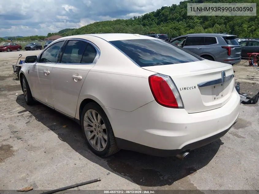2009 Lincoln Mks VIN: 1LNHM93R99G630590 Lot: 45371312