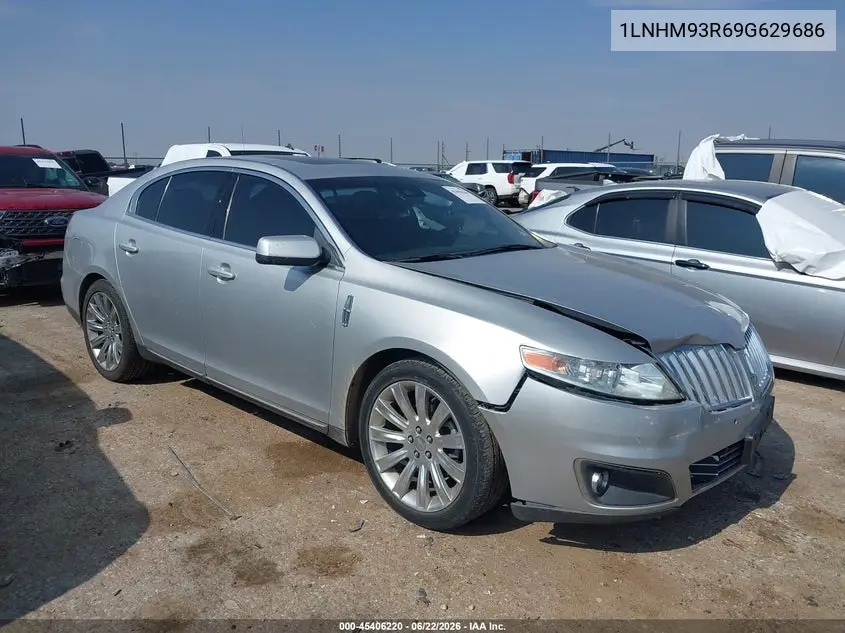 2009 Lincoln Mks VIN: 1LNHM93R69G629686 Lot: 45406220