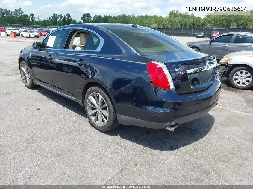 2009 Lincoln Mks VIN: 1LNHM93R79G626604 Lot: 45409067