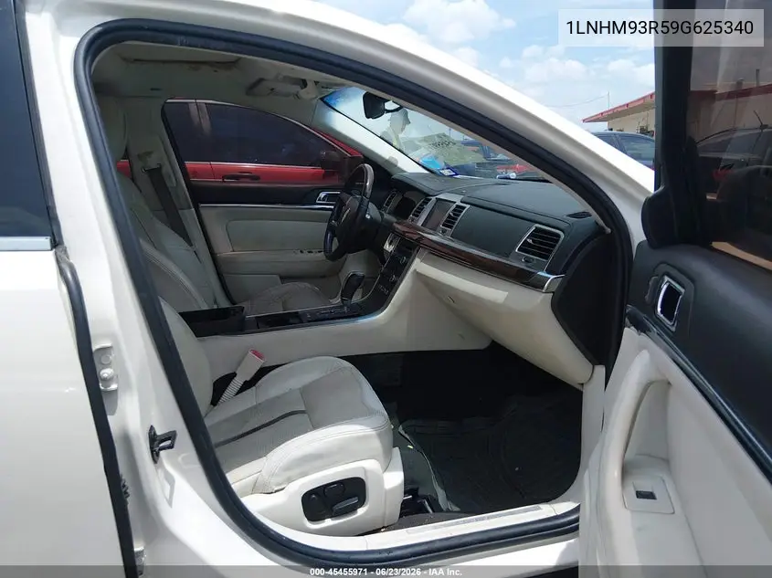 2009 Lincoln Mks VIN: 1LNHM93R59G625340 Lot: 45455971