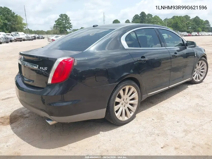2009 Lincoln Mks VIN: 1LNHM93R99G621596 Lot: 45456531