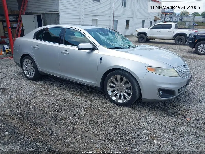 2009 Lincoln Mks VIN: 1LNHM94R49G622055 Lot: 45477471