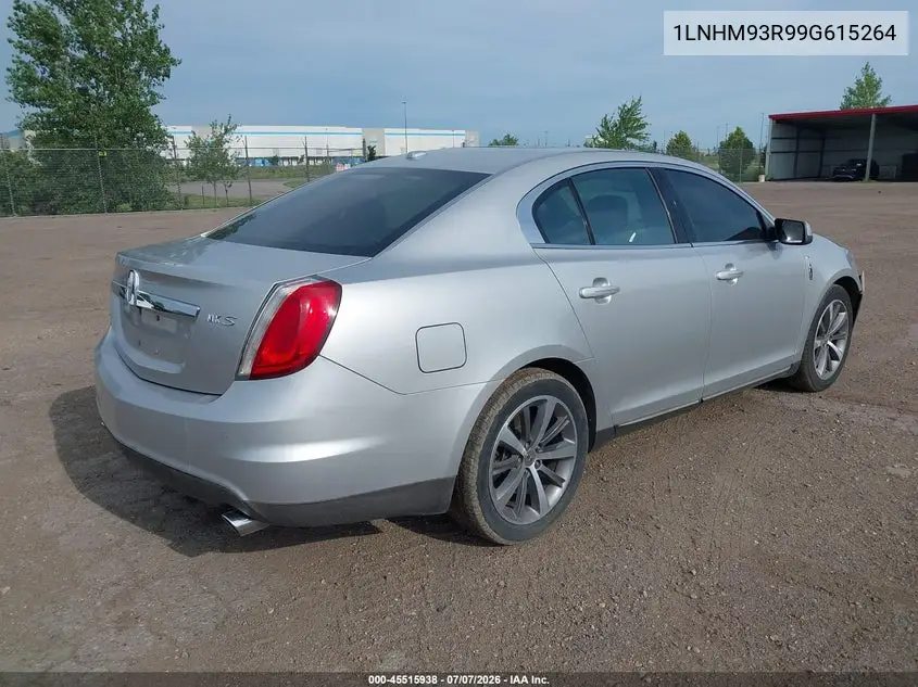 2009 Lincoln Mks VIN: 1LNHM93R99G615264 Lot: 45515938