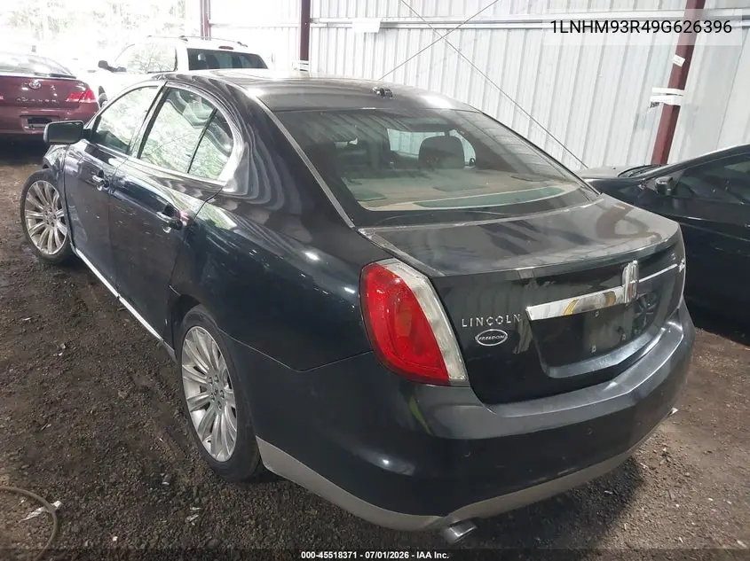 2009 Lincoln Mks VIN: 1LNHM93R49G626396 Lot: 45518371