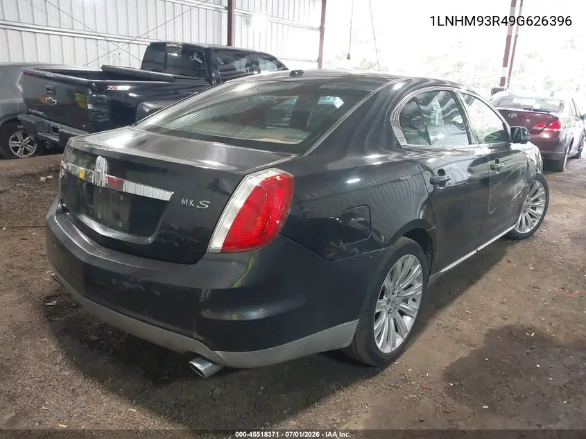 2009 Lincoln Mks VIN: 1LNHM93R49G626396 Lot: 45518371