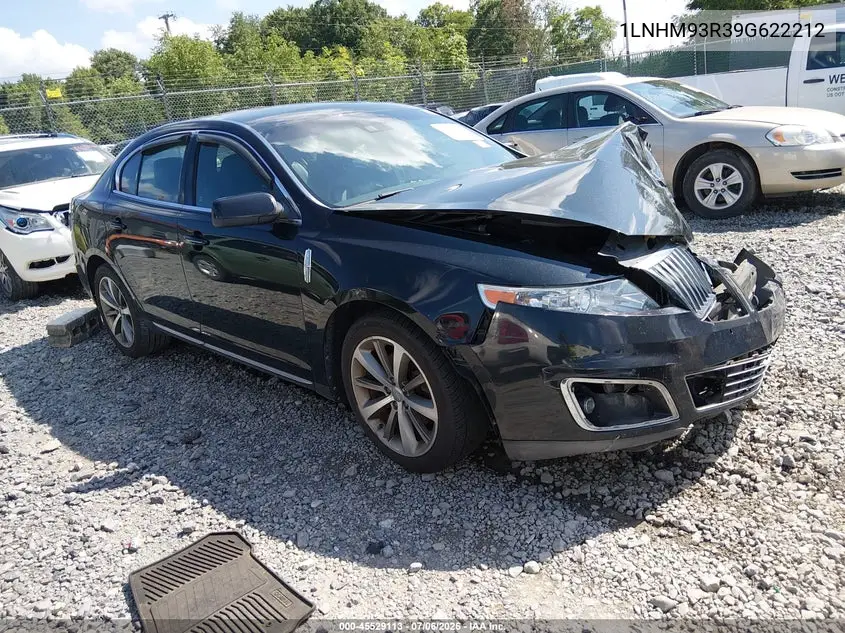 2009 Lincoln Mks VIN: 1LNHM93R39G622212 Lot: 45529113