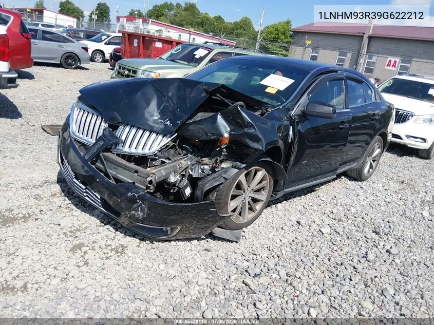 2009 Lincoln Mks VIN: 1LNHM93R39G622212 Lot: 45529113