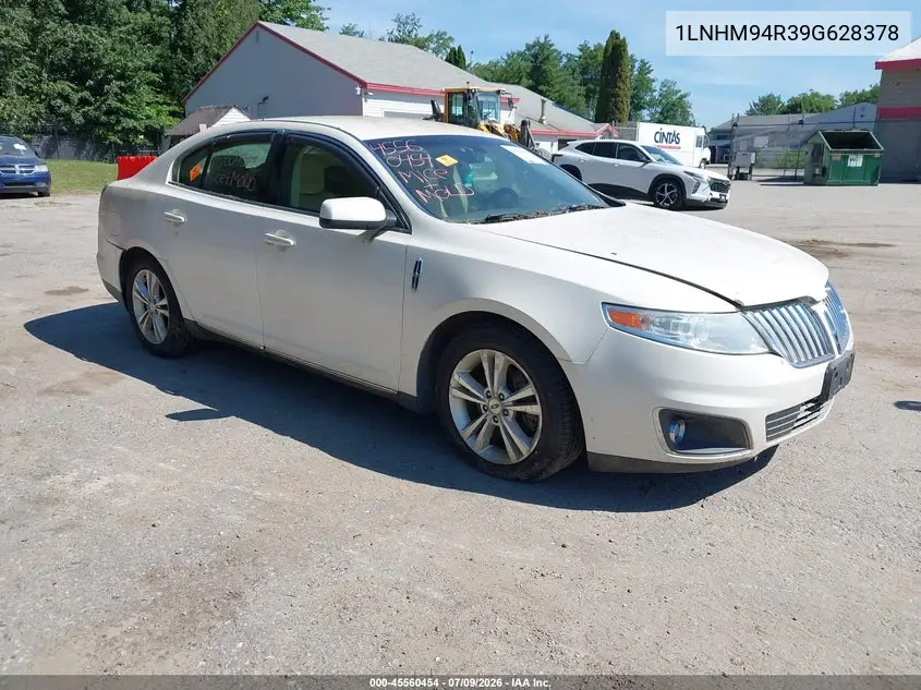 2009 Lincoln Mks VIN: 1LNHM94R39G628378 Lot: 45560454