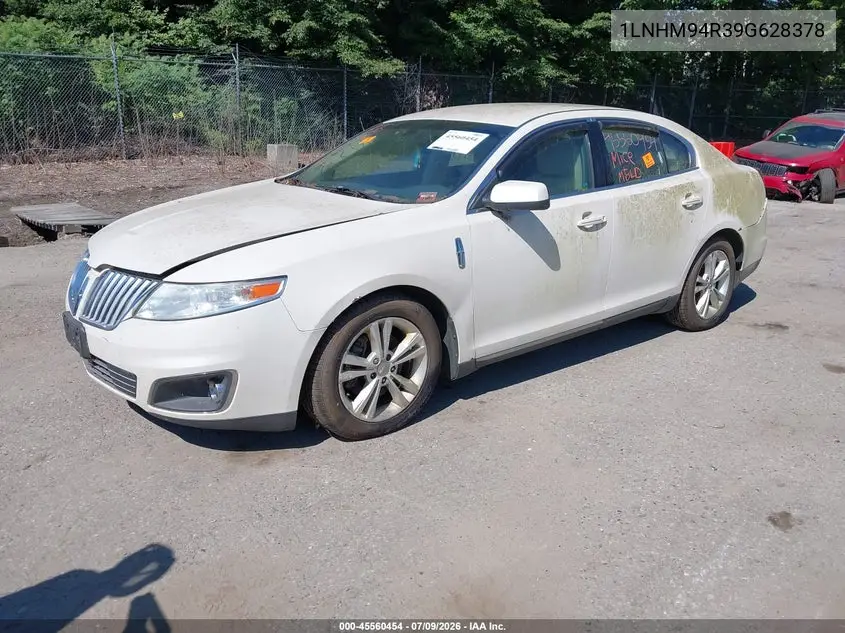 2009 Lincoln Mks VIN: 1LNHM94R39G628378 Lot: 45560454