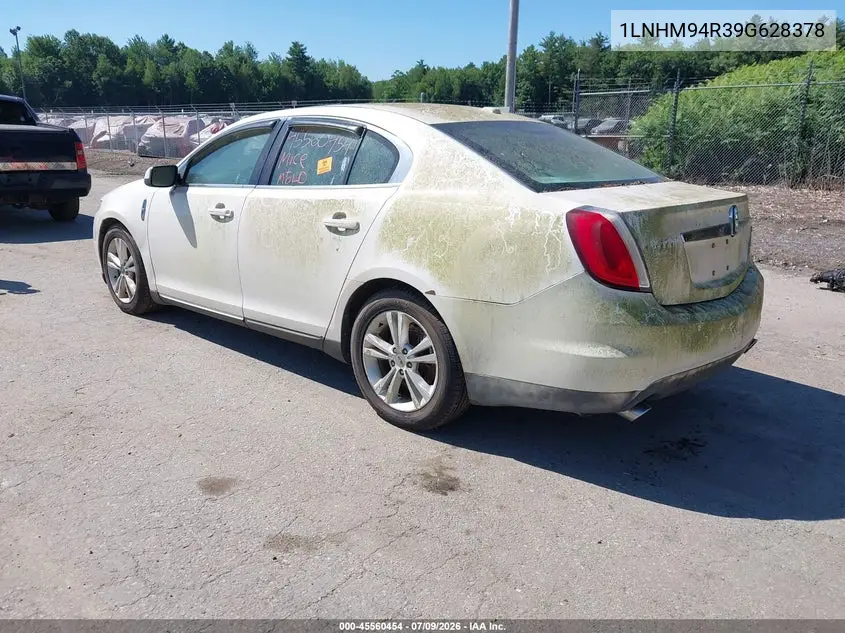 2009 Lincoln Mks VIN: 1LNHM94R39G628378 Lot: 45560454