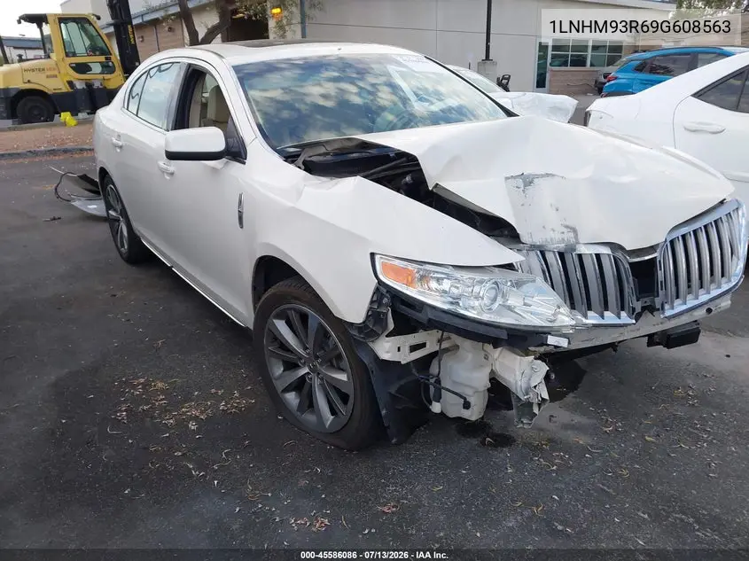 2009 Lincoln Mks VIN: 1LNHM93R69G608563 Lot: 45586086