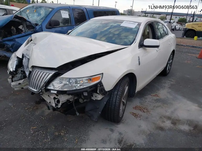 2009 Lincoln Mks VIN: 1LNHM93R69G608563 Lot: 45586086
