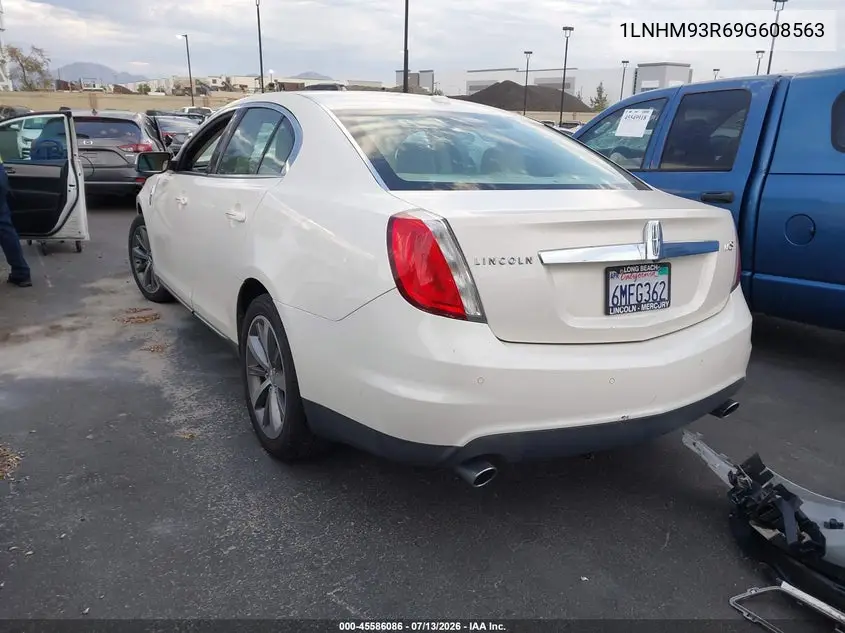 2009 Lincoln Mks VIN: 1LNHM93R69G608563 Lot: 45586086