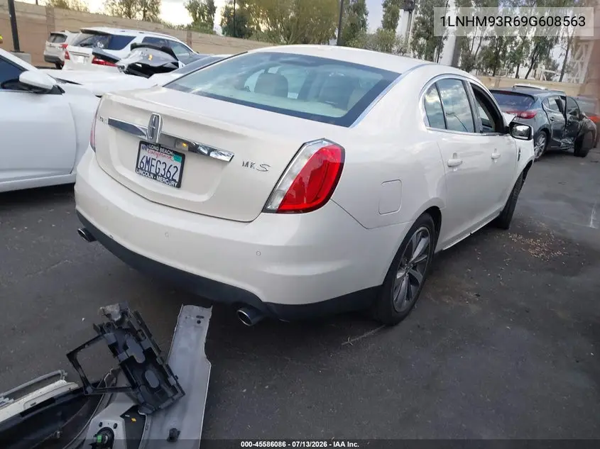 2009 Lincoln Mks VIN: 1LNHM93R69G608563 Lot: 45586086