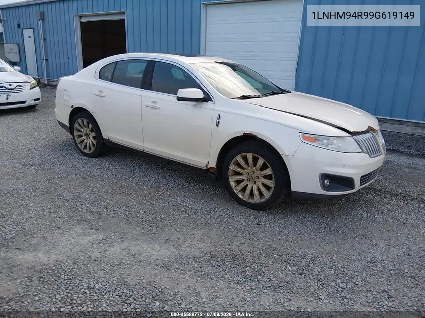 2009 Lincoln Mks VIN: 1LNHM94R99G619149 Lot: 45588772