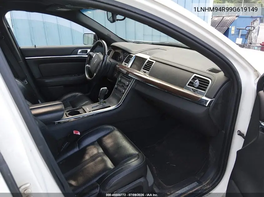 2009 Lincoln Mks VIN: 1LNHM94R99G619149 Lot: 45588772