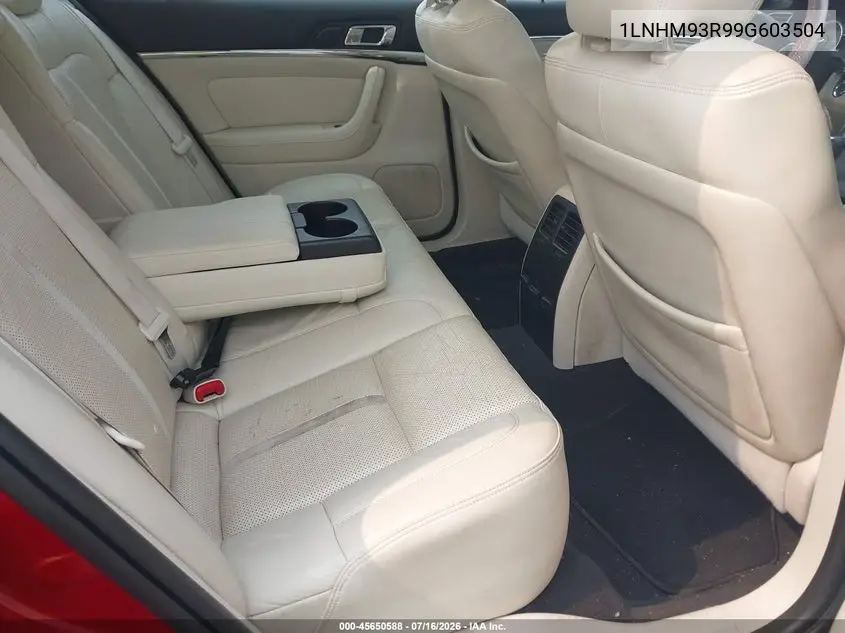 2009 Lincoln Mks VIN: 1LNHM93R99G603504 Lot: 45650588