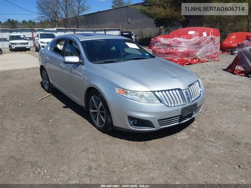 2010 Lincoln Mks VIN: 1LNHL9ER7AG606714 Lot: 45014861