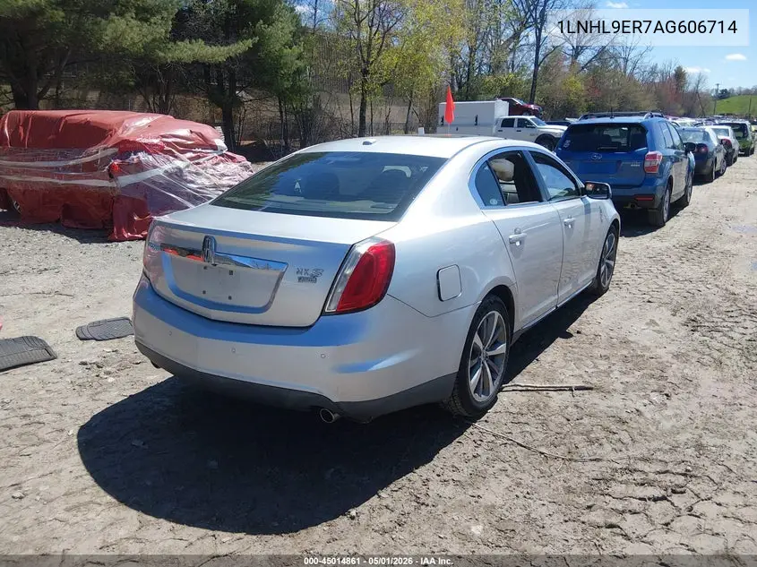 2010 Lincoln Mks VIN: 1LNHL9ER7AG606714 Lot: 45014861