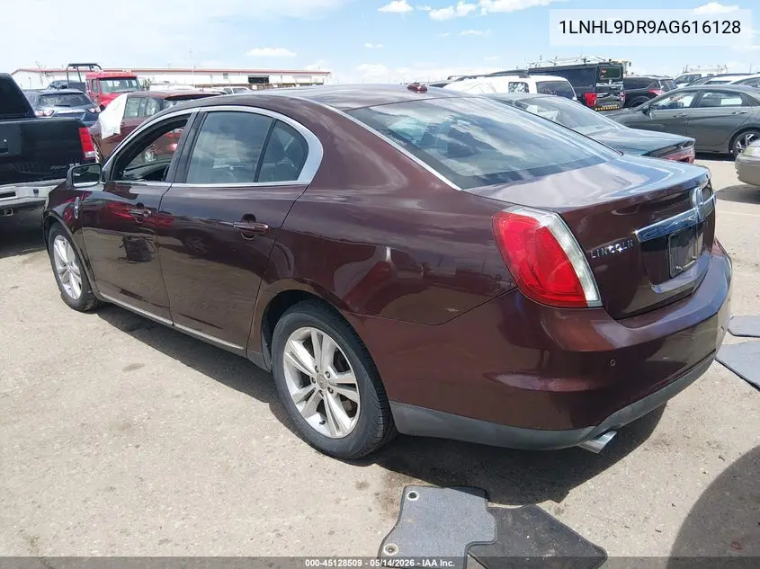 2010 Lincoln Mks VIN: 1LNHL9DR9AG616128 Lot: 45128509