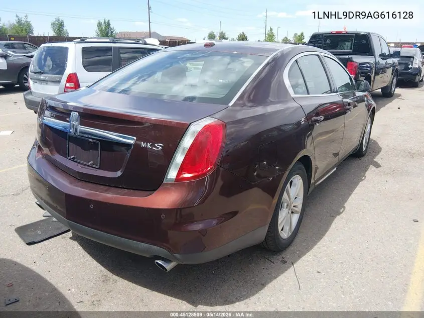 2010 Lincoln Mks VIN: 1LNHL9DR9AG616128 Lot: 45128509