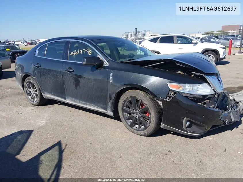 2010 Lincoln Mks Ecoboost VIN: 1LNHL9FT5AG612697 Lot: 45614776