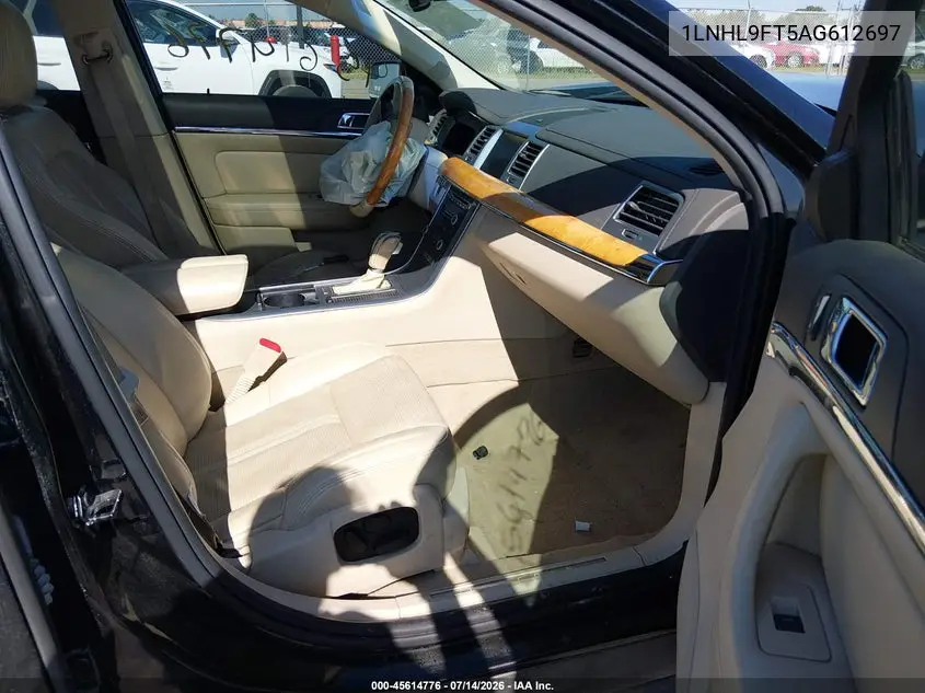 2010 Lincoln Mks Ecoboost VIN: 1LNHL9FT5AG612697 Lot: 45614776