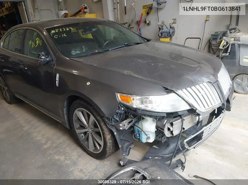 2011 Lincoln Mks VIN: 1LNHL9FT0BG613841 Lot: 30088328