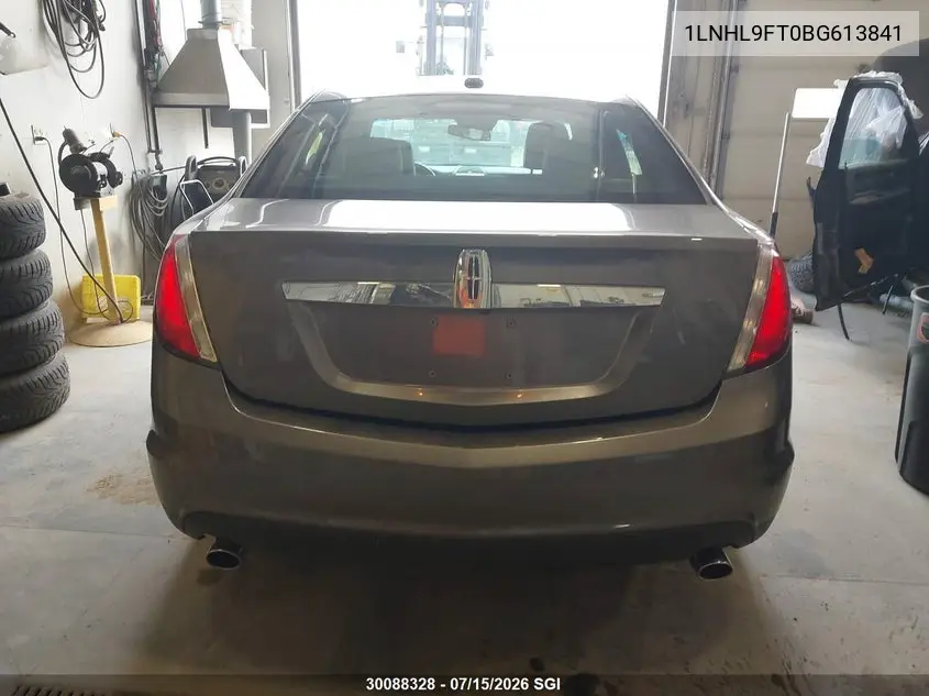 2011 Lincoln Mks VIN: 1LNHL9FT0BG613841 Lot: 30088328