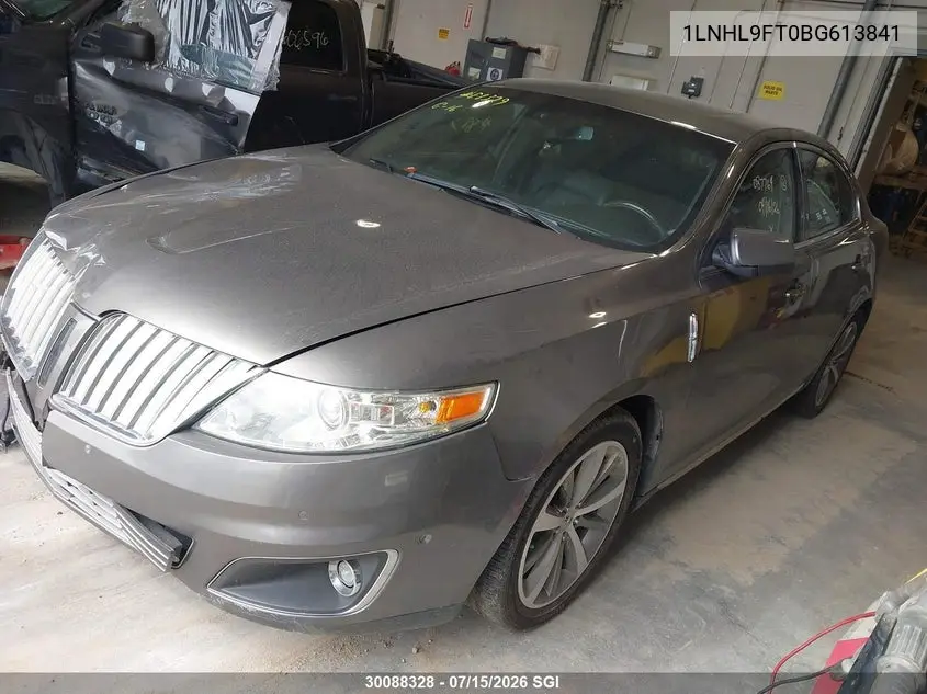 2011 Lincoln Mks VIN: 1LNHL9FT0BG613841 Lot: 30088328