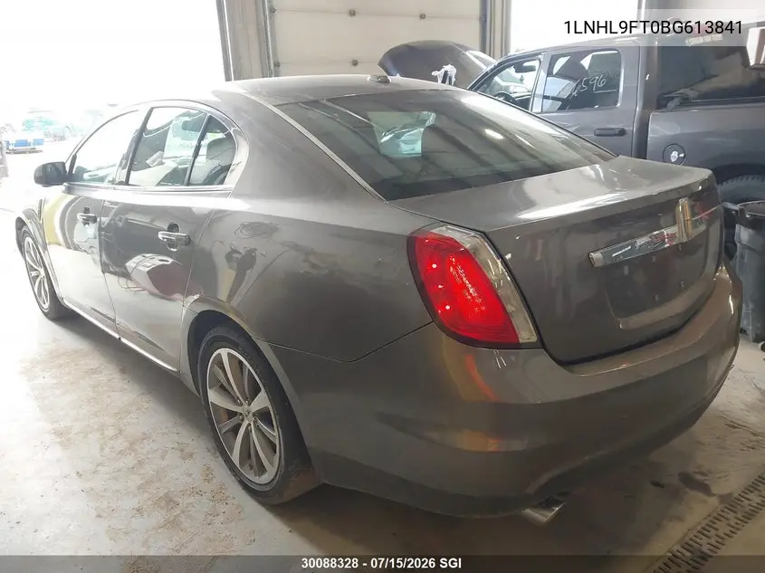2011 Lincoln Mks VIN: 1LNHL9FT0BG613841 Lot: 30088328