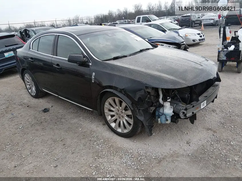 2011 Lincoln Mks VIN: 1LNHL9DR9BG608421 Lot: 44693367